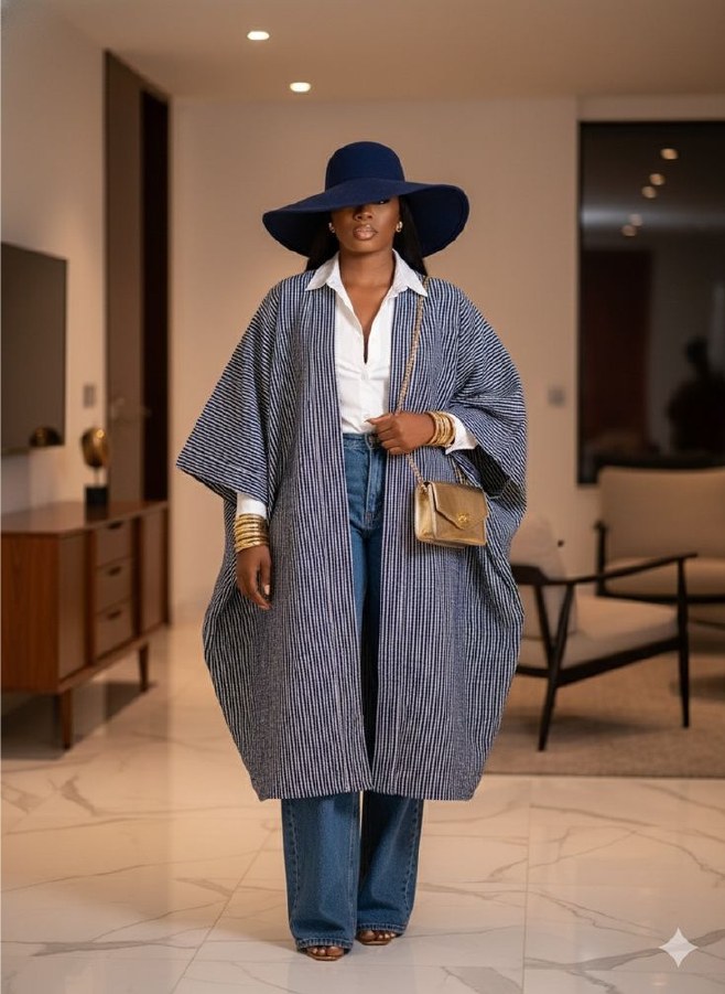 Afro-luxe look