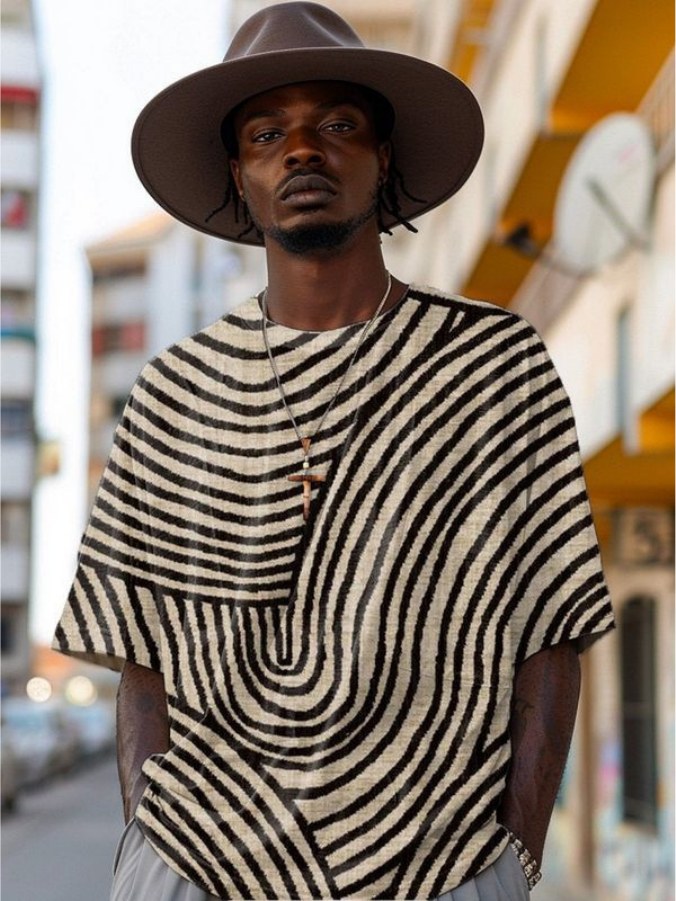 Afro-luxe look