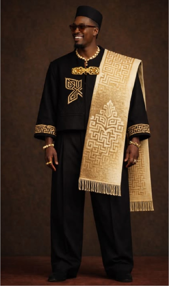 Afro-luxe look