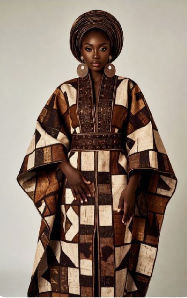 Afro-luxe look