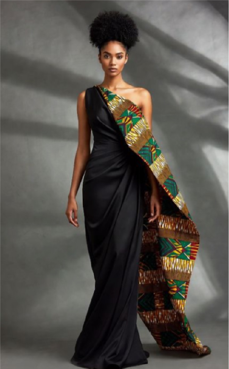 Afro-luxe look