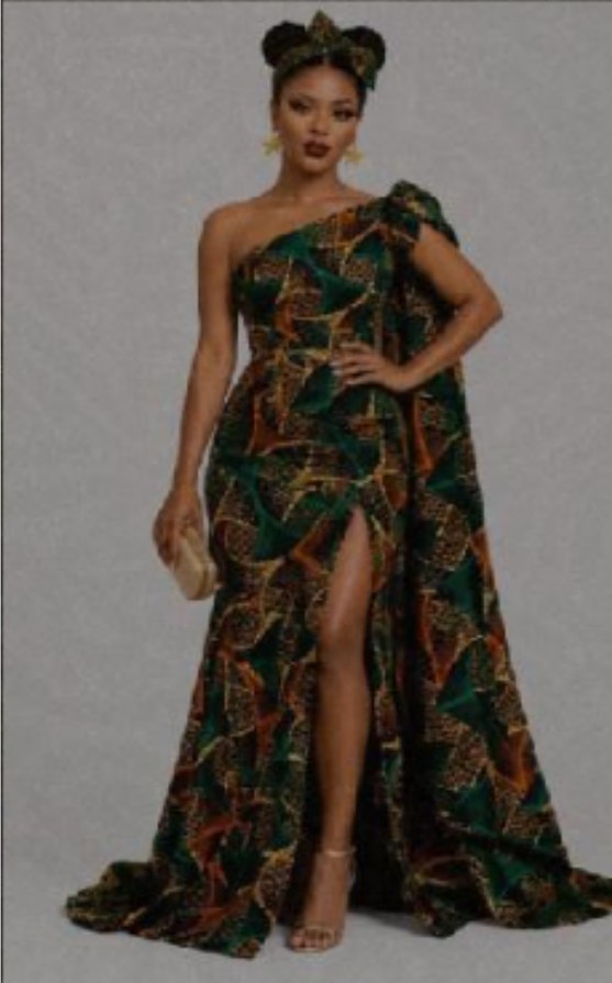 Afro-luxe look
